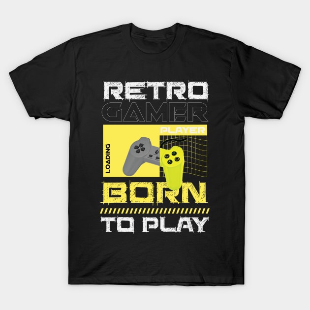 Retro Gamer #6 T-Shirt by RadioaktivShop